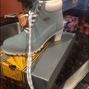 Women Lugz boots with heal